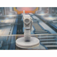 
              Wheeled Recon Bot Camera Droid Mini Miniature 3D Printed Figure Model
            