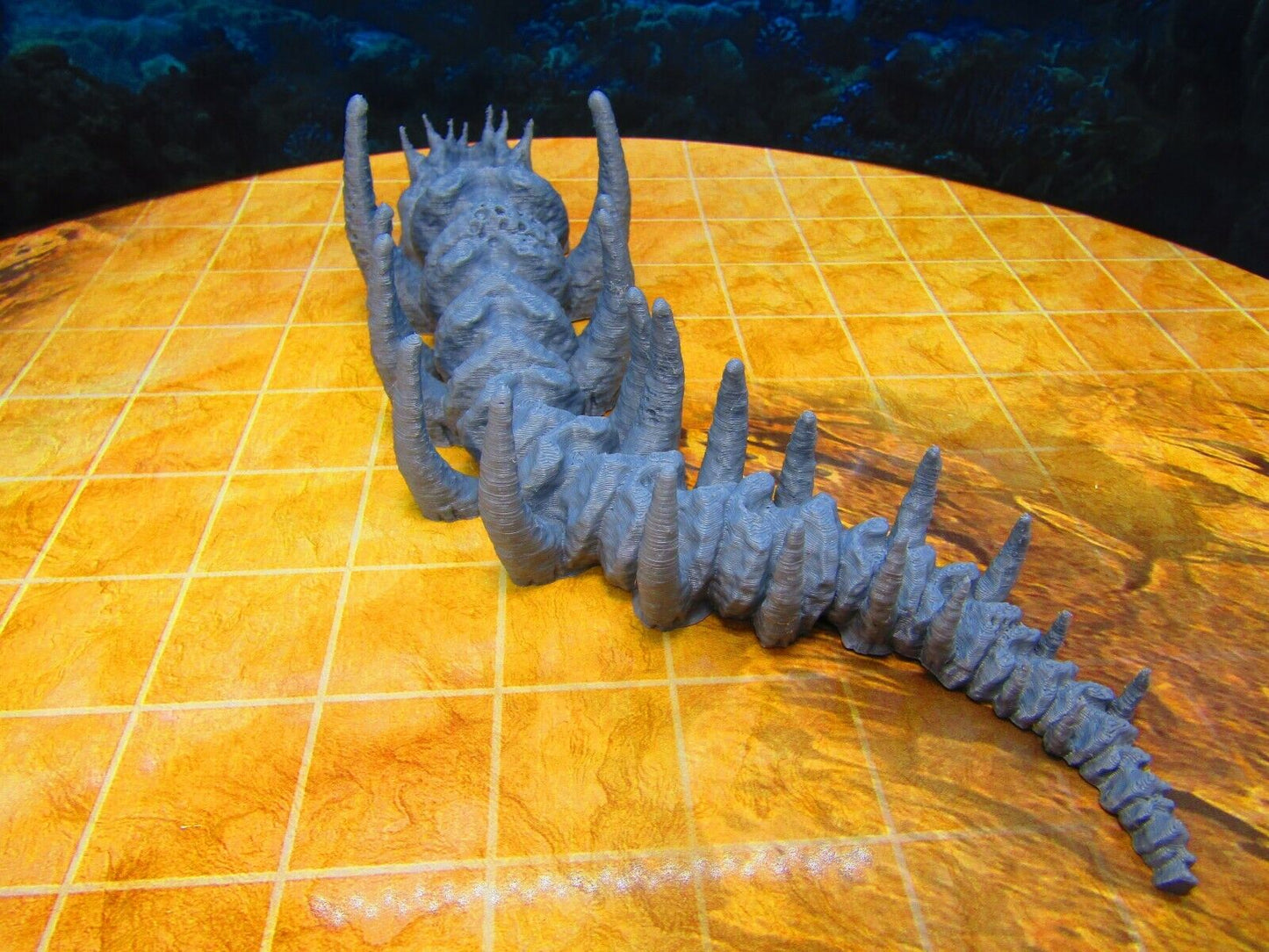 Sea Monster / Dragon Spine and Ribcage Bones Scenery Scatter Terrain Props