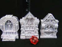 
              3pc Roadside Holy Place Shrines Scatter Terrain Scenery 3D Printed Mini
            