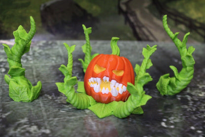 3pc Color Patchmaster Pumpkin Monster Encounter D&D Halloween Mini Miniature