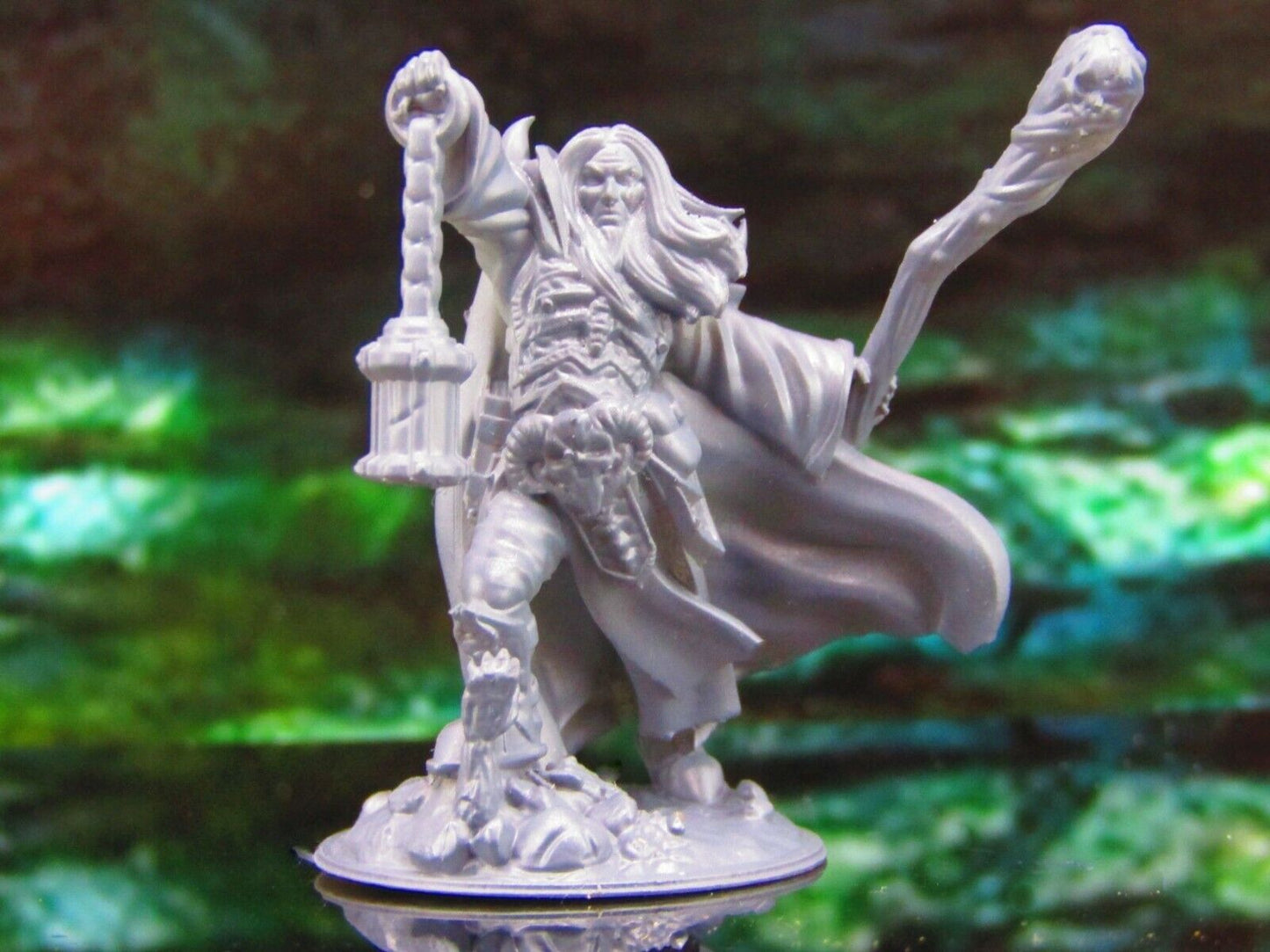 Male Necromancer A Mini Miniature Model Character Figure 28mm/32mm Scale