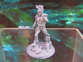 Voodoo Priest Witch Doctor Pose B Mini Miniature Figure 3D Printed Model