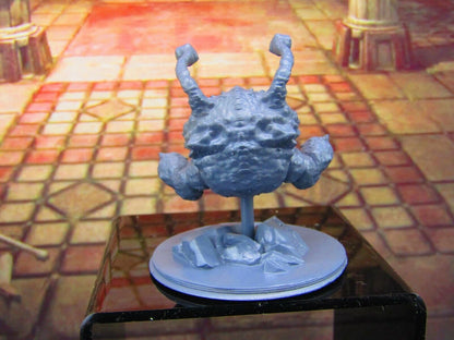Deep Eye Caved Claw Monster W/ Base Mini Miniature Model Character Figure