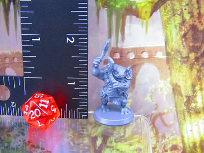 4pc Bullywug Frogman Party Mini Miniatures 3D Printed Resin Model Figure 28/32mm