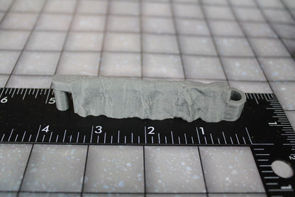 8pc DungeonSticks Dry Cavern Straight Walls Map Building Tile Set Scenery D&D
