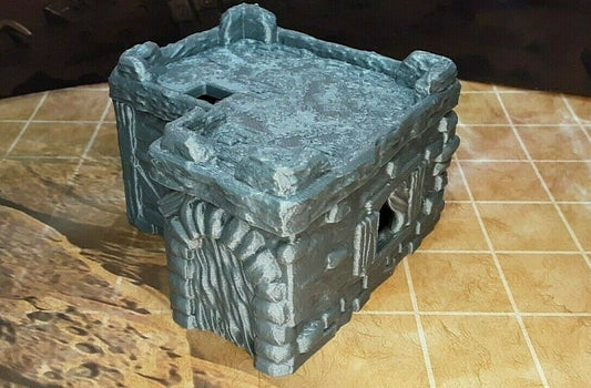 Arabian Desert House W/ Roof Opening House Scatter Terrain Tabletop Scenery