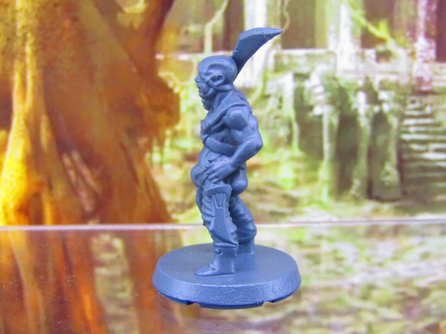 Human Fighter Player Character Mini Miniatures 3D Printed Resin Model Figure