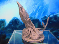 
              Large Underwater Squid Monster Mini Miniature 3D Printed Figure Model 28/32mm
            