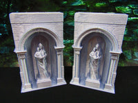 
              Gothic Statues Pair Graveyard / Cemetery Scatter Terrain Scenery Tabletop Gaming
            