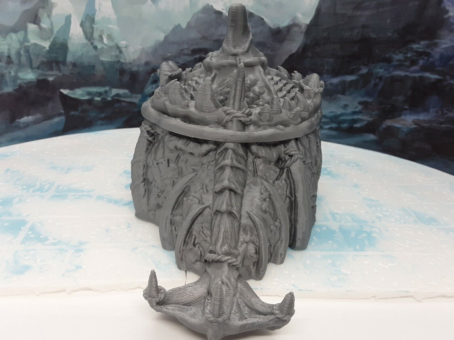 Fisherman's Tribal Hut Scenery Terrain Miniature Model Dungeons & Dragons D&D