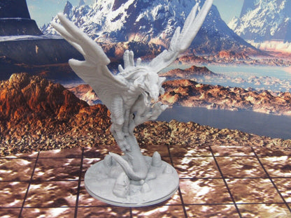 Flying Death Beast Alien Monster Encounter Mini Miniature Figure 3D Printed