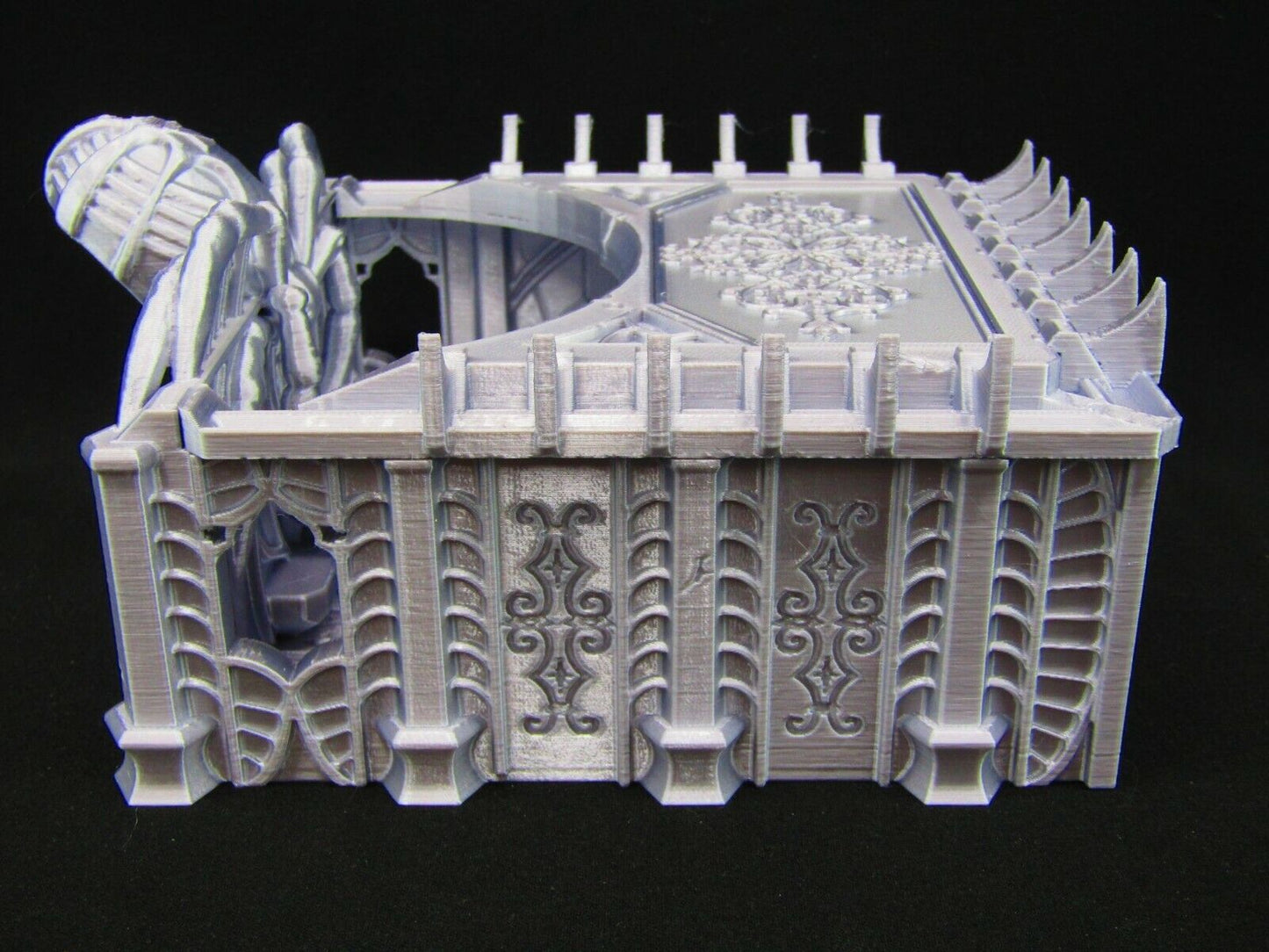 Dark Elf Unholy Chapel Church Scatter Terrain Scenery 3D Printed Mini Miniature