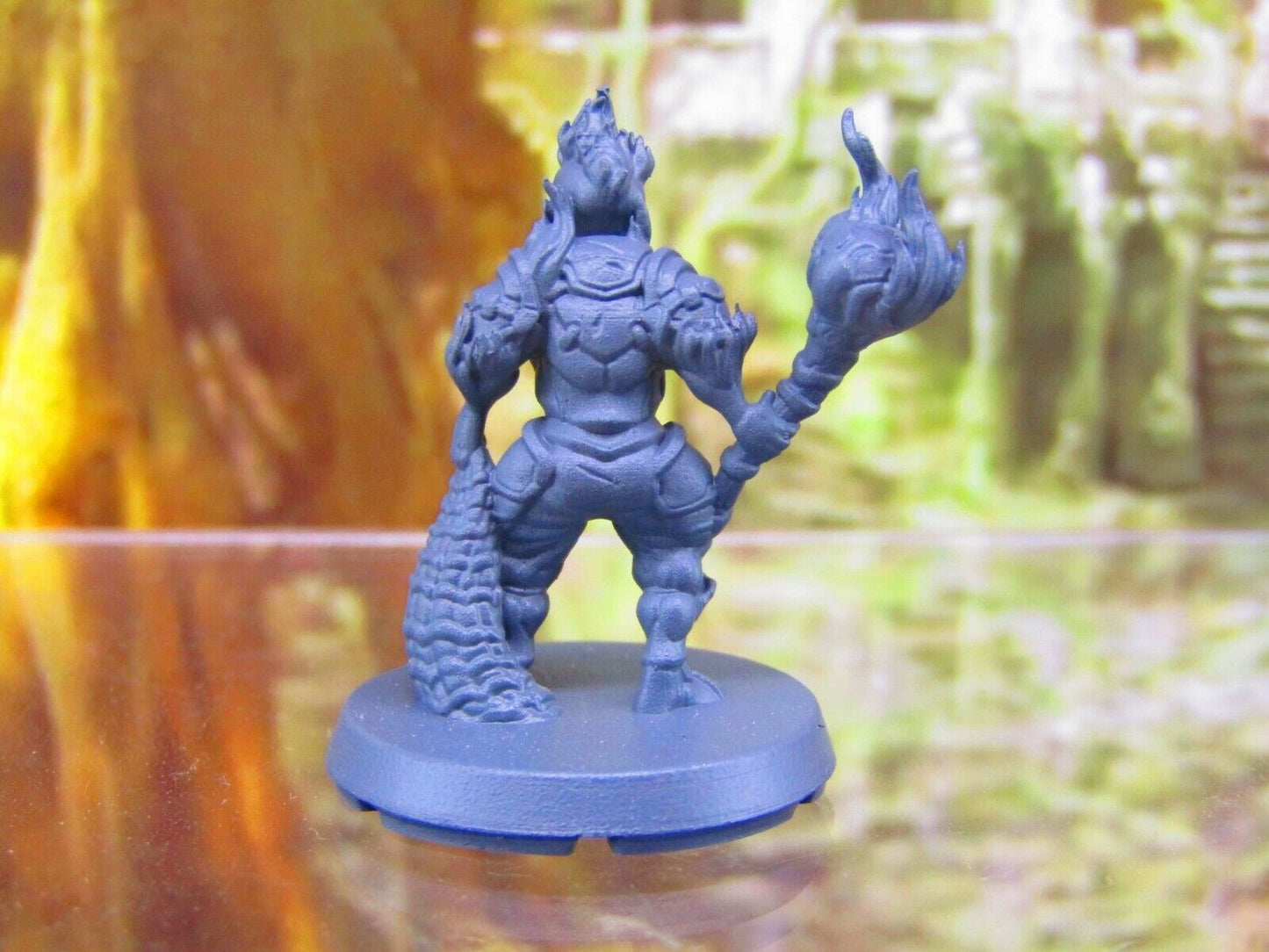 Female Azer Elemental Mini Miniatures 3D Printed Resin Model Figure 28/32mm