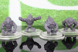 4pc Thrower Dwarves Mini Miniature Player Tabletop Blood Fantasy Football Bowl