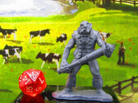 
              Gangster Troll Smoking Pipe W/ Bat Monster Encounter Mini Miniature Model
            