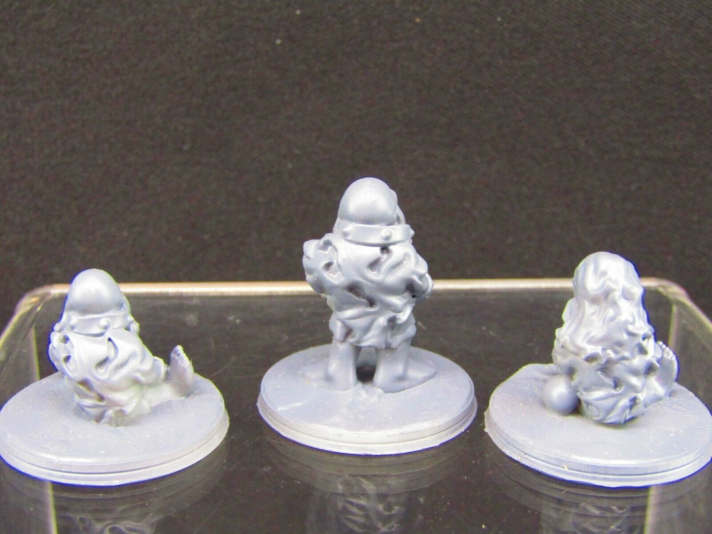 Imprisoned Dwarf Slaves Mini Miniature Figure 3D Printed Model 28/32mm Scale RPG