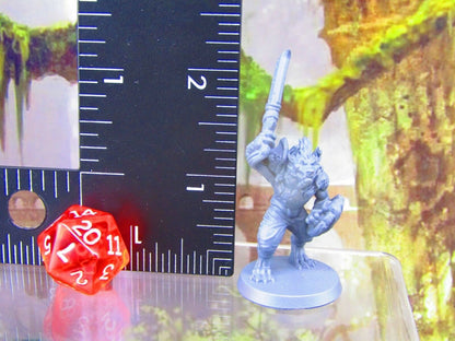 Gnoll Warrior Swordman Mini Miniatures 3D Printed Resin Model Figure 28/32mm
