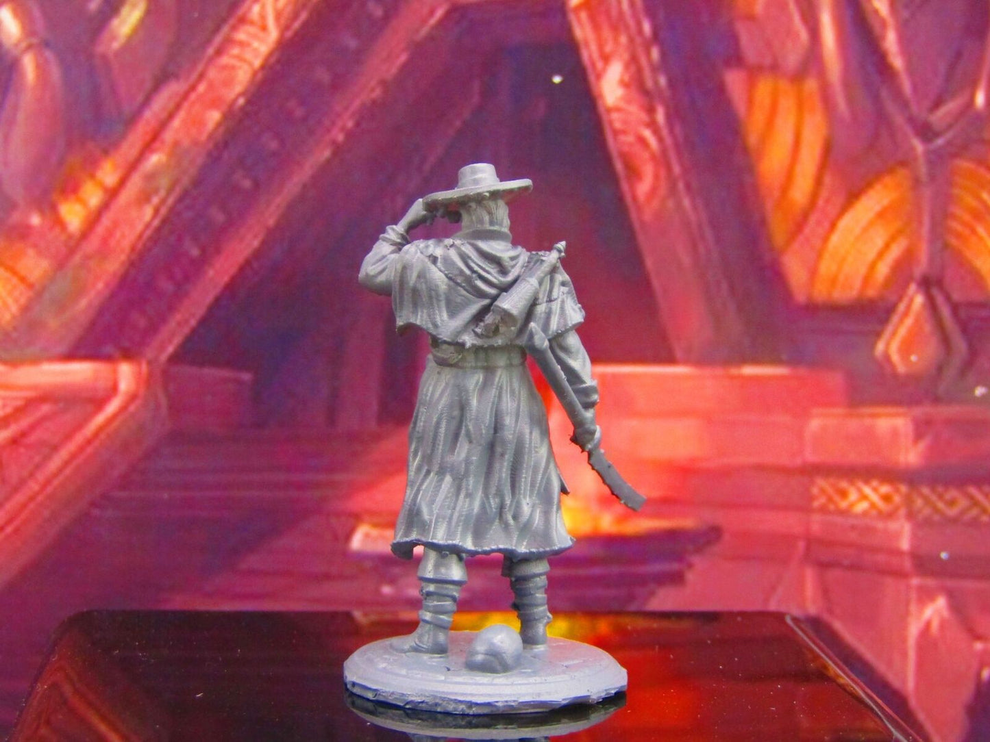 Masked Monster / Vampire / Werewolf Hunter Mini Miniature Model Character Figure