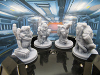 
              Dwarven Space Mercenaries Mercs Mini Miniature Scenery Terrain 3D Printed Model
            