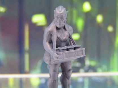 Alien Space Pub Night Club Food Vendor Mini Miniature Figure 3D Printed Model