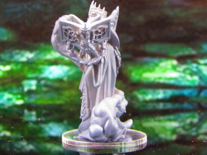 Lich Evil Dead King of the Undead Skeleton Mini Miniature Model Character Figure