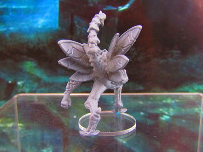 Bone Demon Monster Pose C Mini Miniature Figure 3D Printed Model 28/32mm Scale