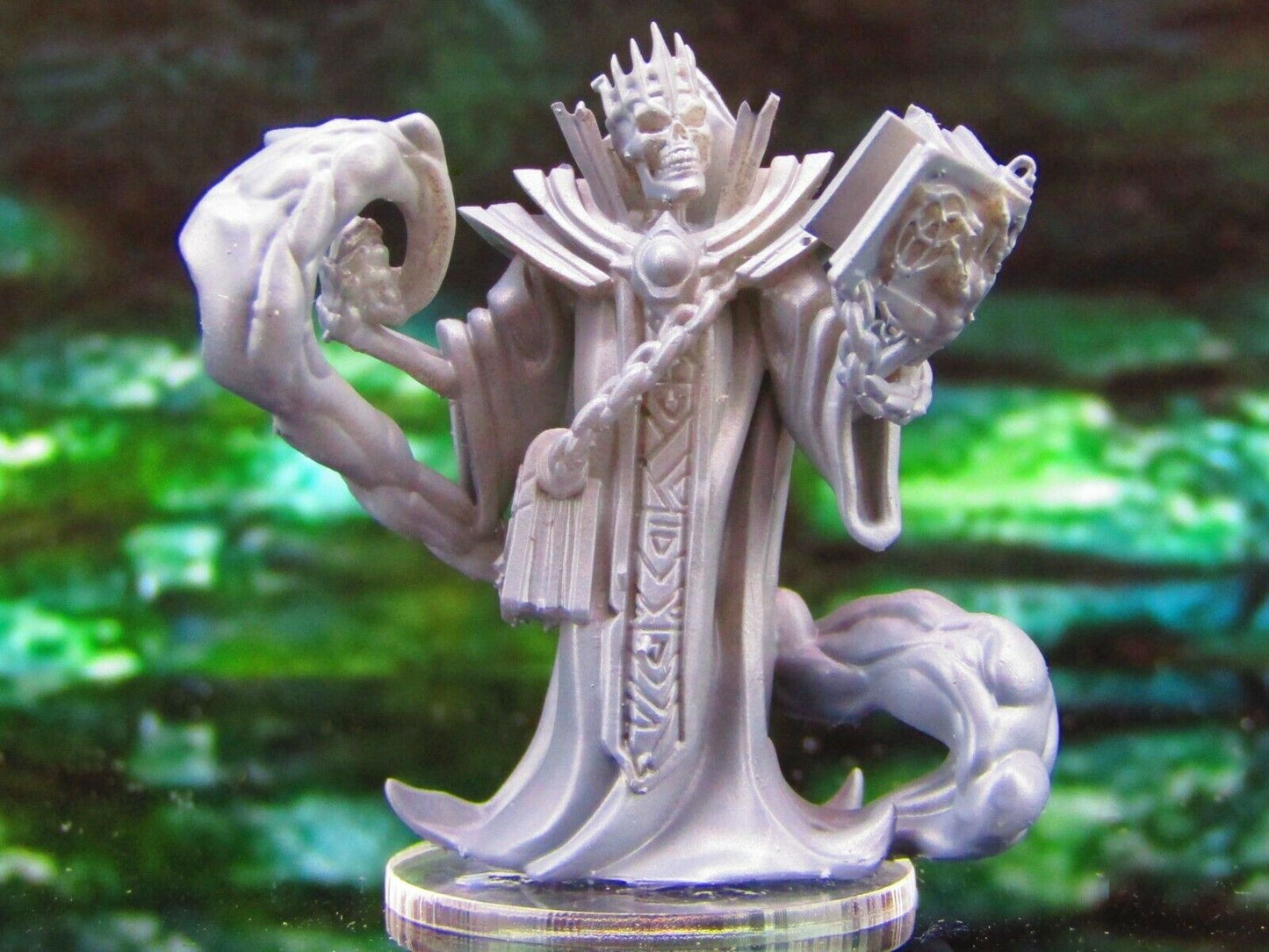 Lich Evil Dead King of the Undead Skeleton Mini Miniature Model Character Figure