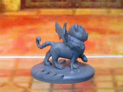 Baby Manticore Monster Beast Companion Mini Miniatures 3D Printed Model 28/32mm
