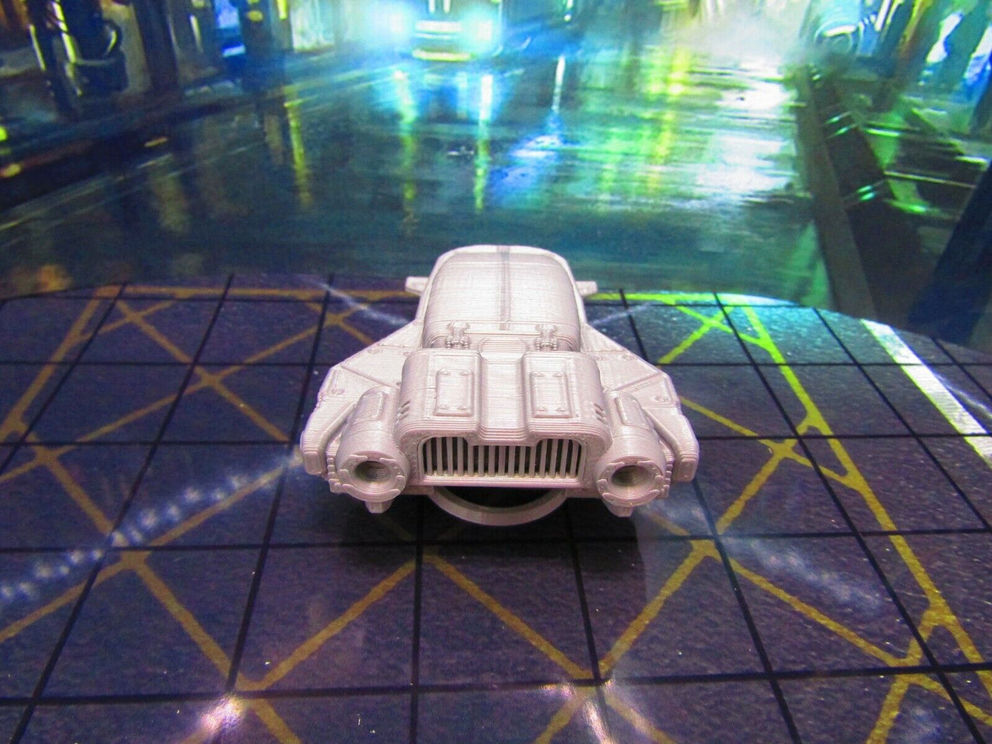 Hover Car Vehicle Transportation Terrain Scenery Miniature