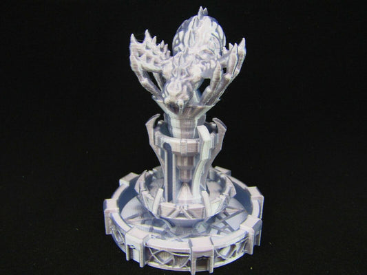 Spider Fountain Scatter Terrain Scenery 3D Printed Mini Miniature Model 28/32mm