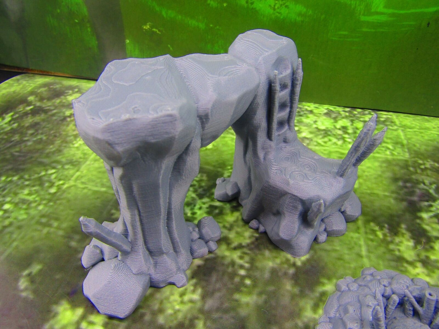 8pc Mammoth Ambush Set W/ Prehistoric Cavemen Tribal Hunter Minis