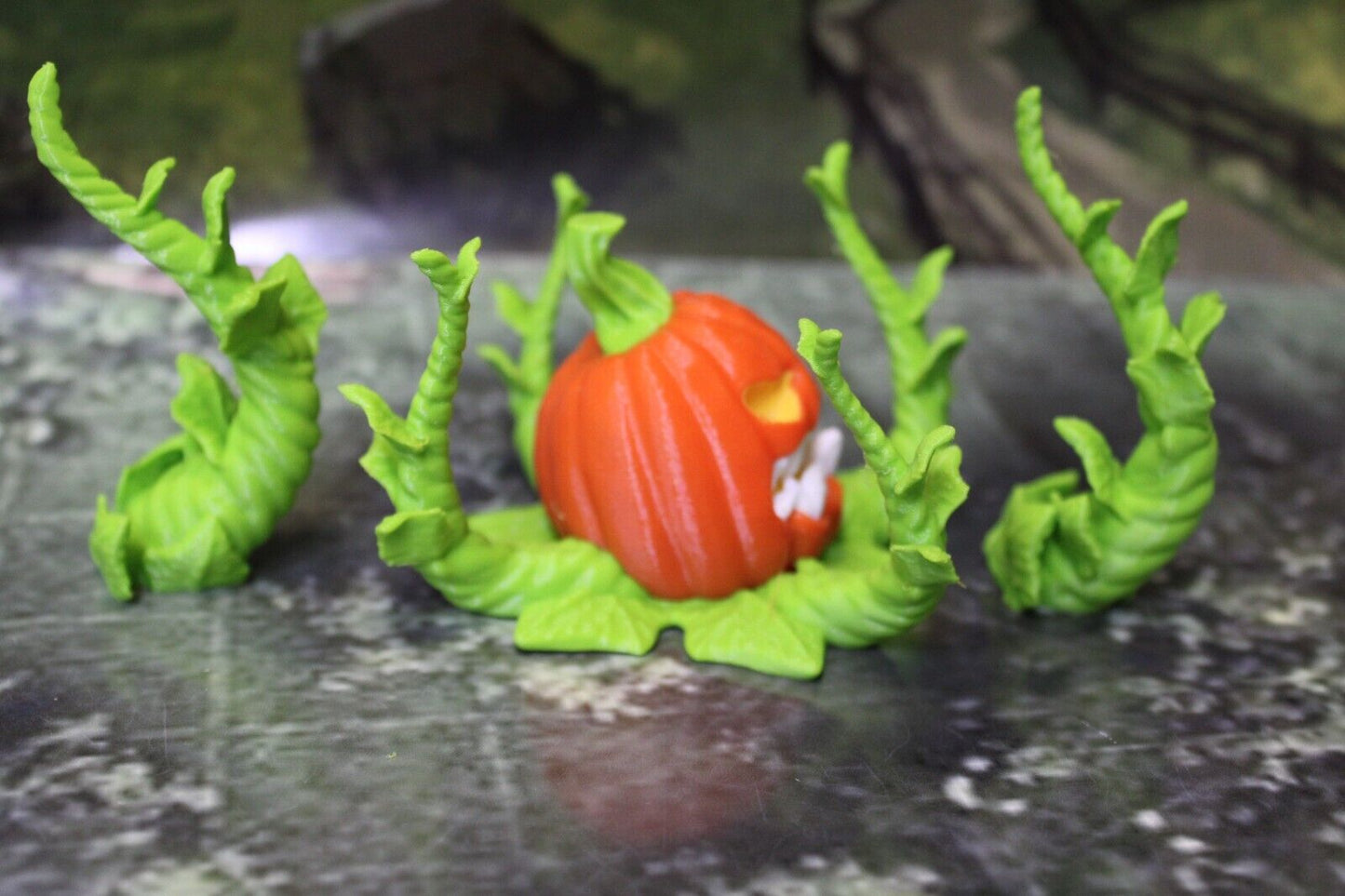 3pc Color Patchmaster Pumpkin Monster Encounter D&D Halloween Mini Miniature
