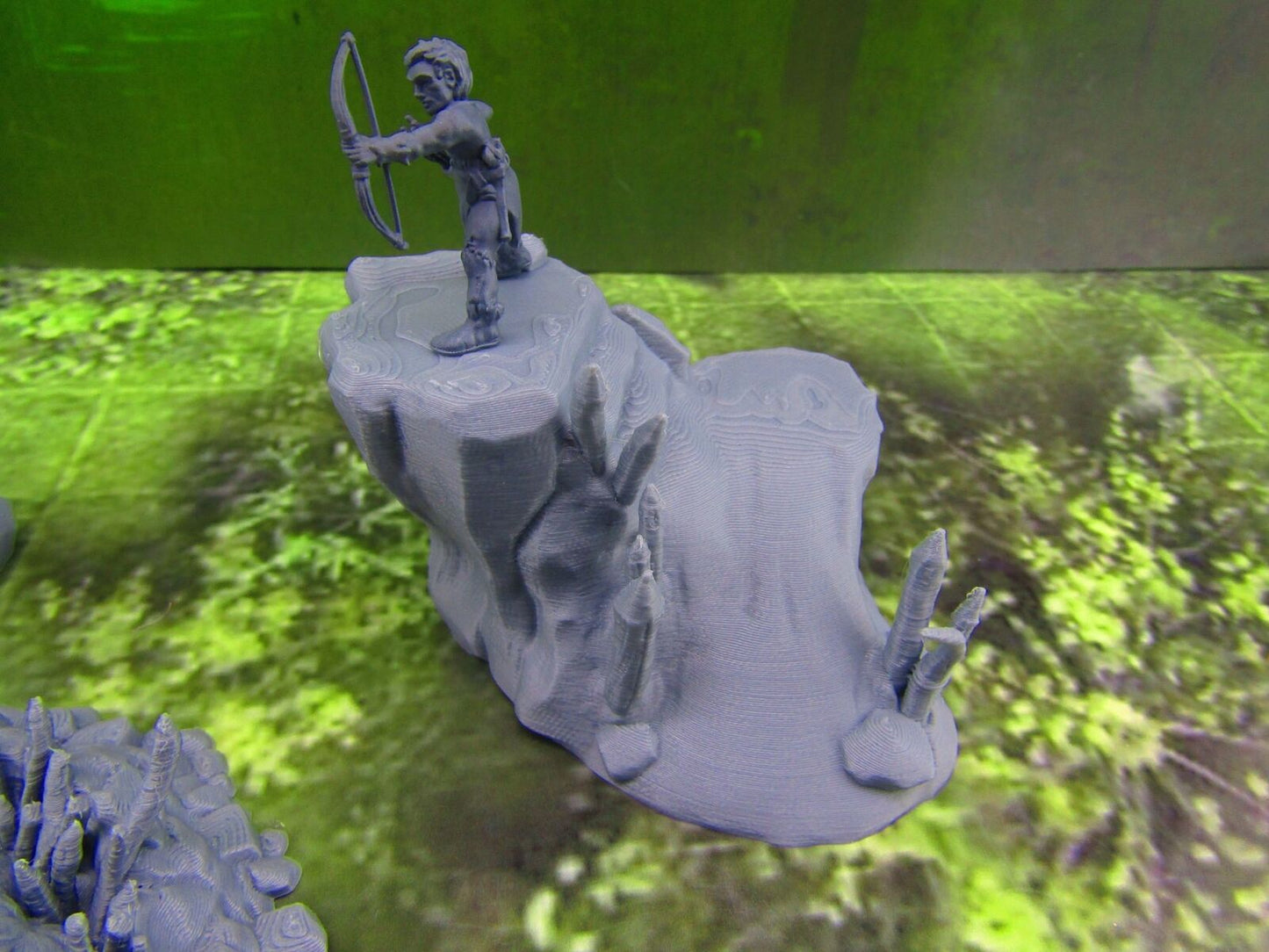 8pc Mammoth Ambush Set W/ Prehistoric Cavemen Tribal Hunter Minis