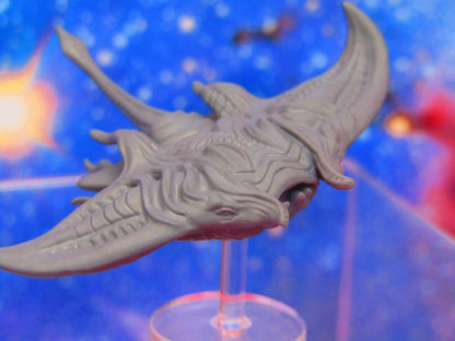 Flying Space Manta Ray Beast Creatures of the Cosmos Starfinder Fleet