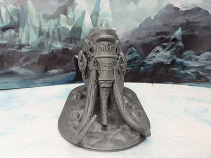 Armored Woolly Mammoth Miniature Mini Figure Tabletop Game Dungeons & Dragons