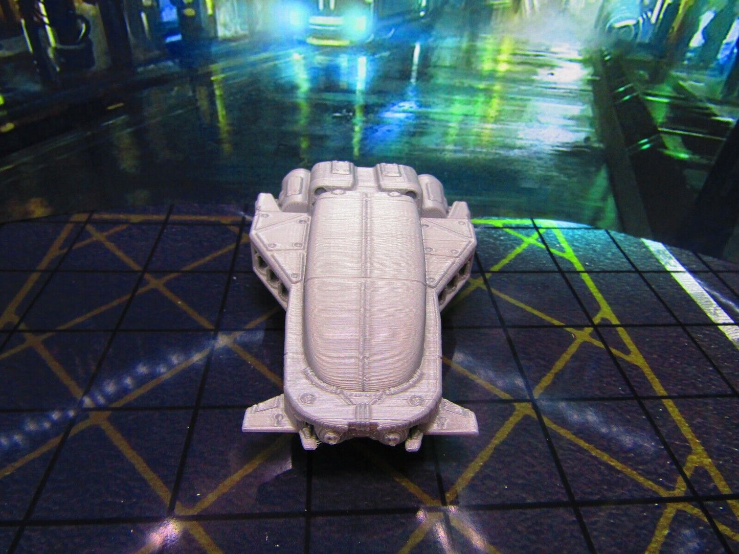 Hover Car Vehicle Transportation Terrain Scenery Miniature