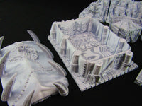
              Barbarian Village Camp Set Scatter Terrain Scenery 3D Printed Mini Miniature
            