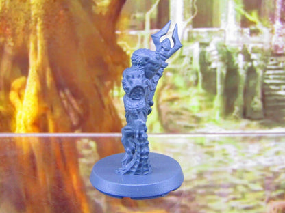 Bullywug Ranger Frogman Mini Miniatures 3D Printed Resin Model Figure 28/32mm