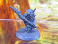 
              Goblin Spearman Mini Miniatures 3D Printed Resin Model Figure 28/32mm Scale
            