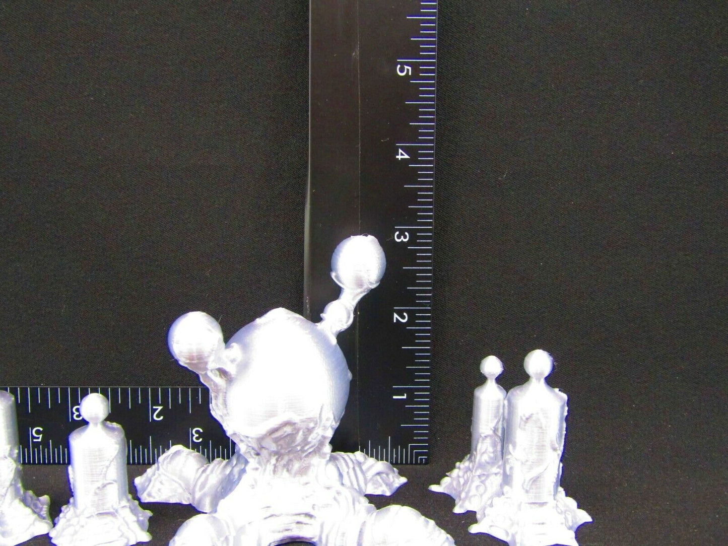 4pc Bio Hive / Ship Lantern Set Scatter Terrain Scenery 3D Printed Mini