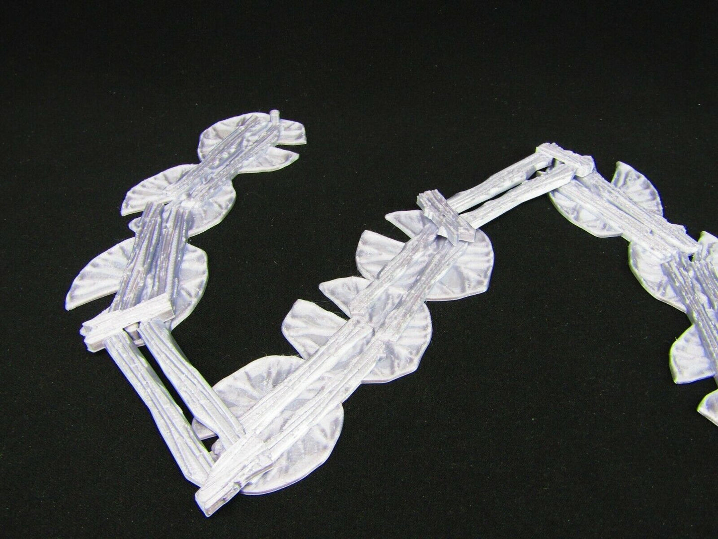 9pc Lilly Pad Boardwalk Walkway Swamp Water Crossing Scatter Terrain Scenery