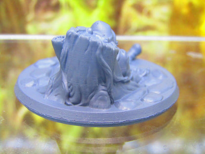 Dead Adventurer Traveler w/ Arrow in Gut Miniature Figure 3D Printed Model