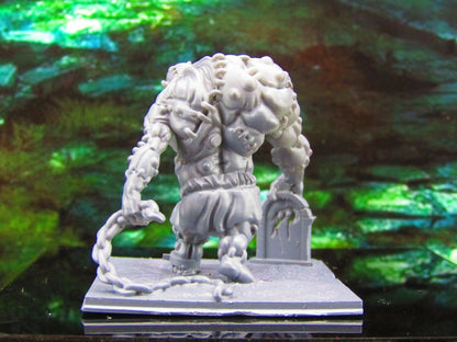 Flesh Golem Grave Walker Zombie Monster Mini Miniature Model Character Figure