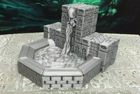 
              7 Piece Dwarven Halls Fountain Set Scatter Terrain Miniature Dungeons & Dragons
            