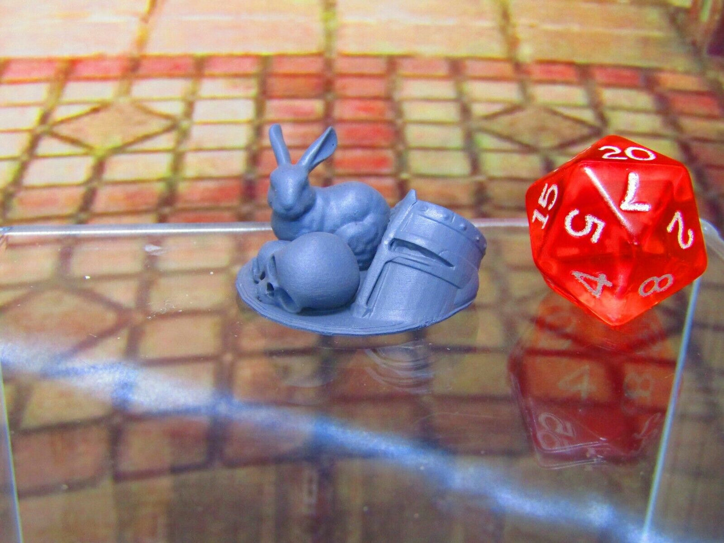 Killer Rabbit of Caerbannog Monty Python Miniature Mini 3D Printed Resin