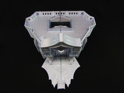 Evil Dark Palace Haunted Mansion House Scatter Terrain Scenery 3D Printed Mini