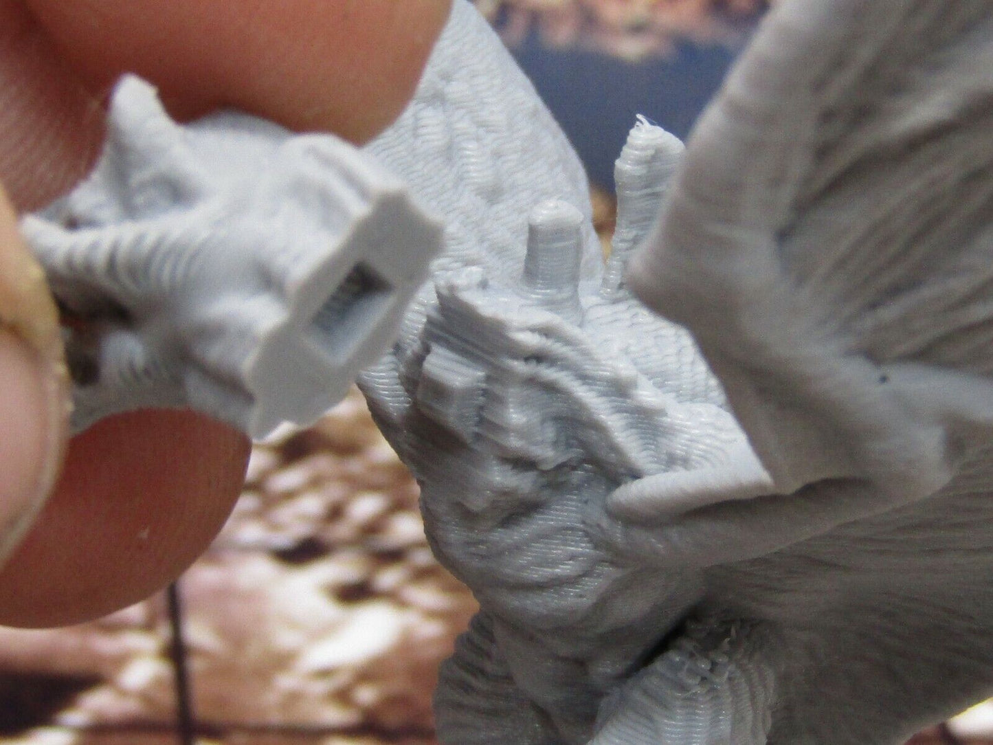 Flying Death Beast Alien Monster Encounter Mini Miniature Figure 3D Printed