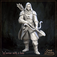 
              Warrior w/ Bow Mini Miniature Model Figure RPG Tabletop Gaming D&D etc
            