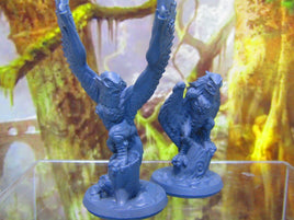 Bird Faced Harpy Pair Mini Miniature Figure 3D Printed Model 28/32mm Scale