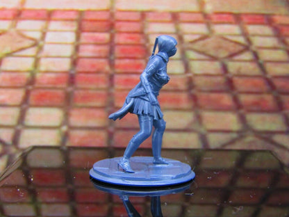 Female Rogue Assassin Mini Miniature Model Character Figure 28mm/32mm Scale